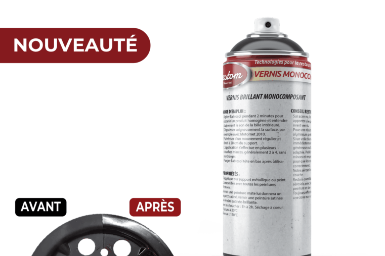 Restom vernis finition brillante