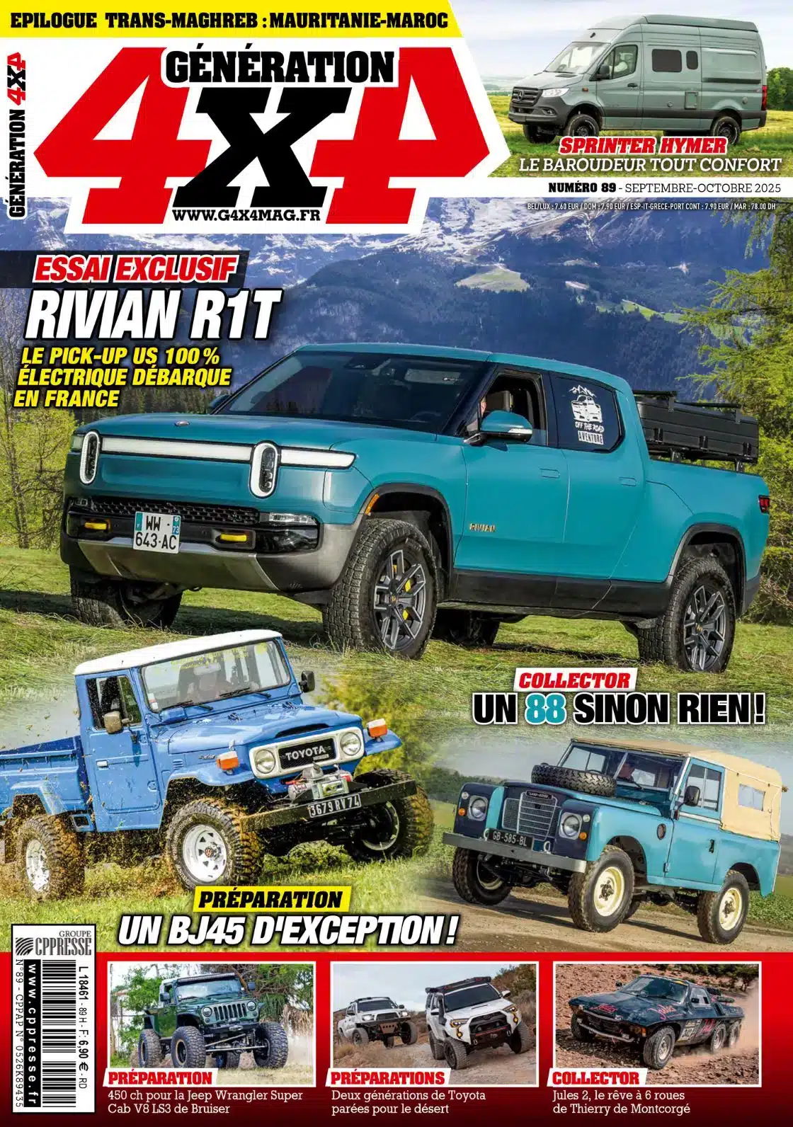 couverture Génération 4x4 Magazine