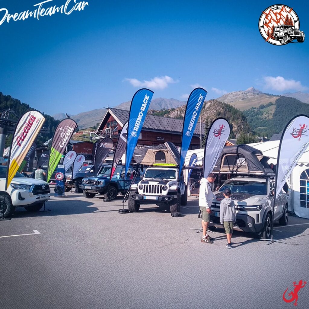 La grande TOMBOLA Dream Team Car arrive à l’occasion de la 23e édition du Salon du Tout-Terrain & du Voyage à Valloire 