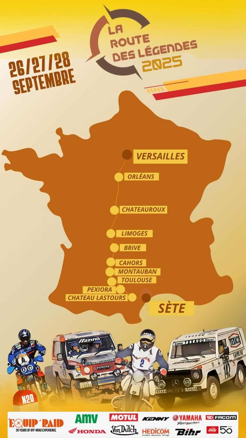 La route des légendes