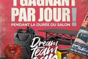 La grande TOMBOLA Dream Team Car arrive à l’occasion de la 23e édition du Salon du Tout-Terrain & du Voyage à Valloire
