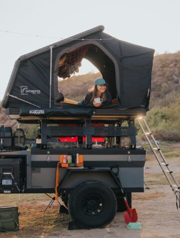 Intrepid débarque en France la tente de toit GEO 2.5 PRO