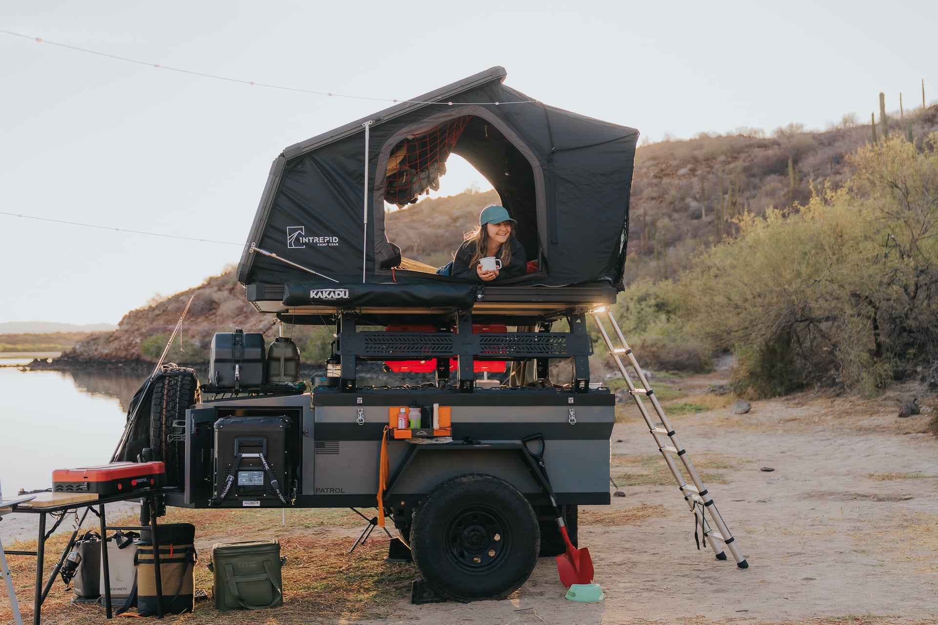 Intrepid débarque en France la tente de toit GEO 2.5 PRO