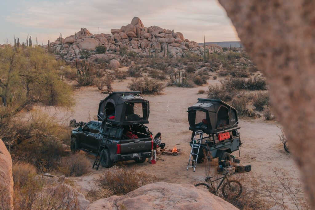 Intrepid débarque en France
la tente de toit GEO 2.5 PRO