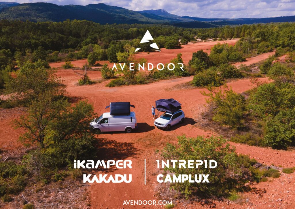 Intrepid débarque en France
la tente de toit GEO 2.5 PRO