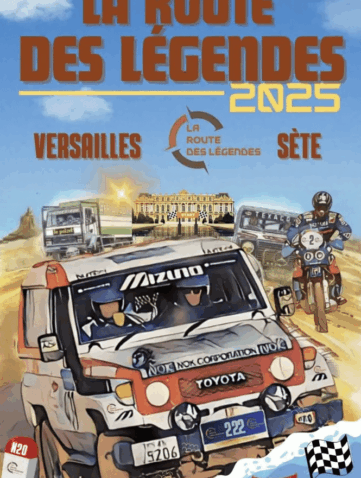 Route des légendes vendredi Rendez-vous à Versailles dès vendredi