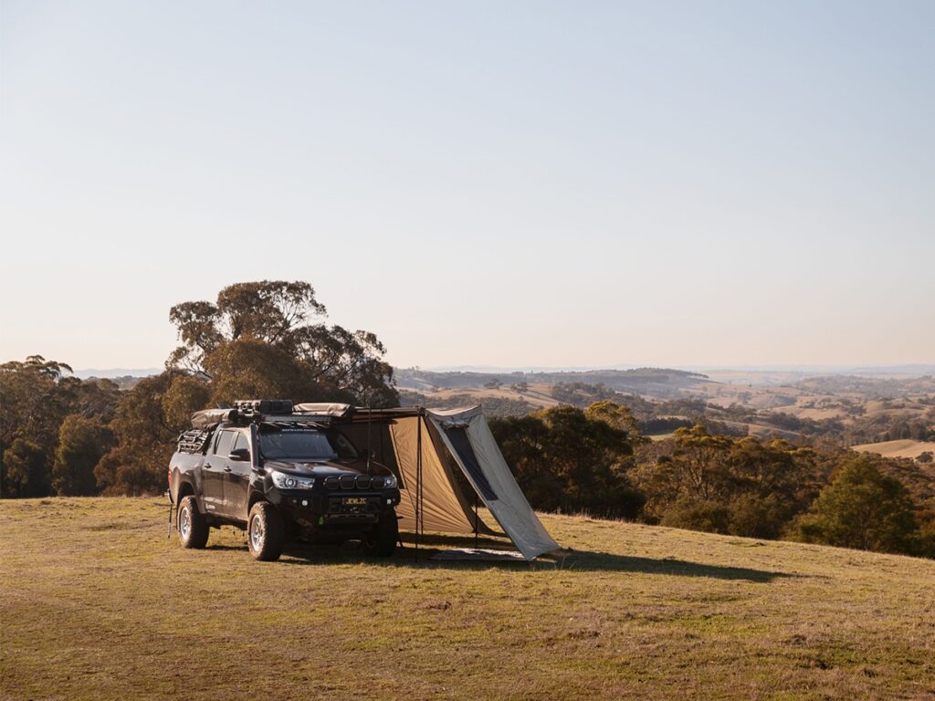 Murs de auvent autoportant
