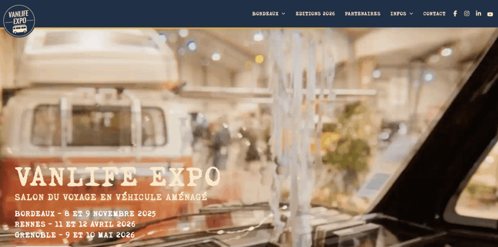 Equip’raid partenaire VanlifeExpo