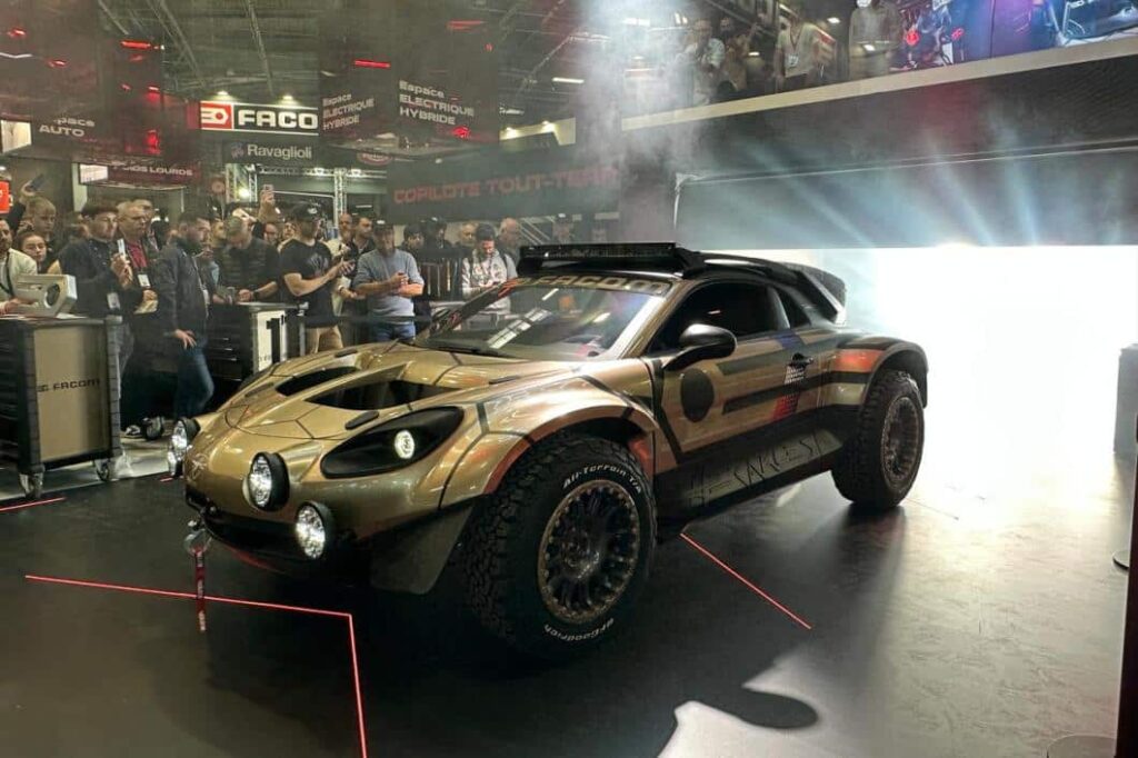 Un Alpine rallye raid
Une « Berlinette » taillée pour les pistes
