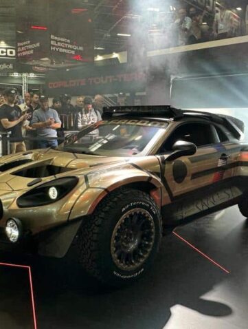 Un Alpine rallye raid Une « Berlinette » taillée pour les pistes