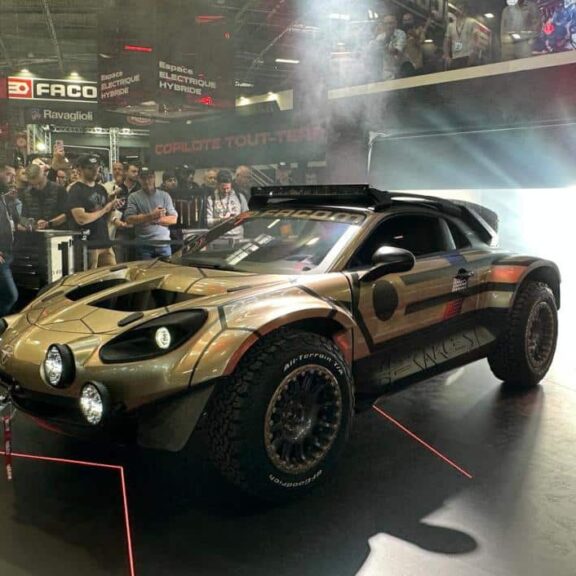 Un Alpine rallye raid Une « Berlinette » taillée pour les pistes