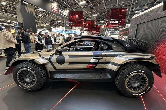 Un Alpine rallye raid
Une « Berlinette » taillée pour les pistes
