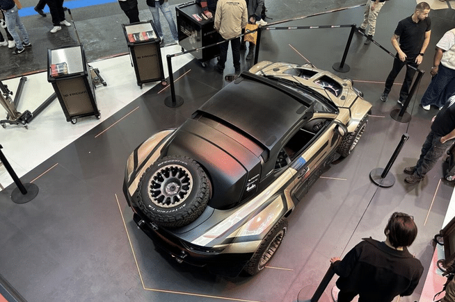 Un Alpine rallye raid
Une « Berlinette » taillée pour les pistes
