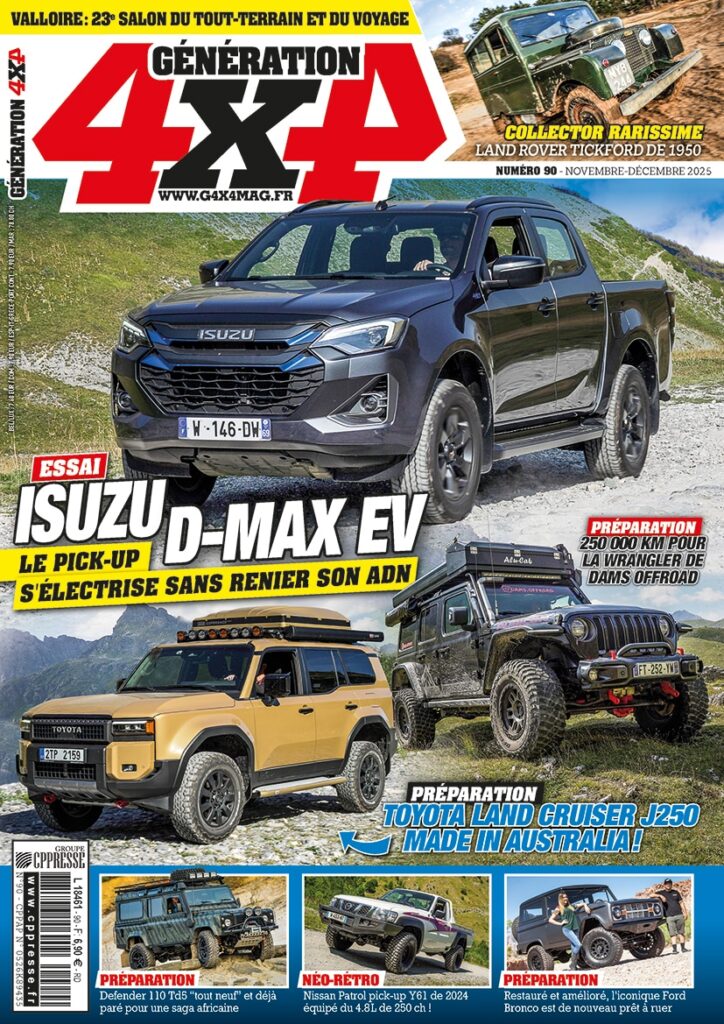 Génération 4x4 ? Le n°90 est en kiosque...Et ce n’est pas le dernier !