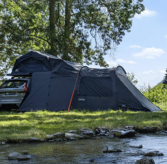 Kyvyk Extention de tente l'Extend 450 pour vôtre confort au bivouac !