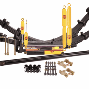 Terrain Tamer suspension Hilux Suspension à lames parabolique + 50 mm et + 400 kg