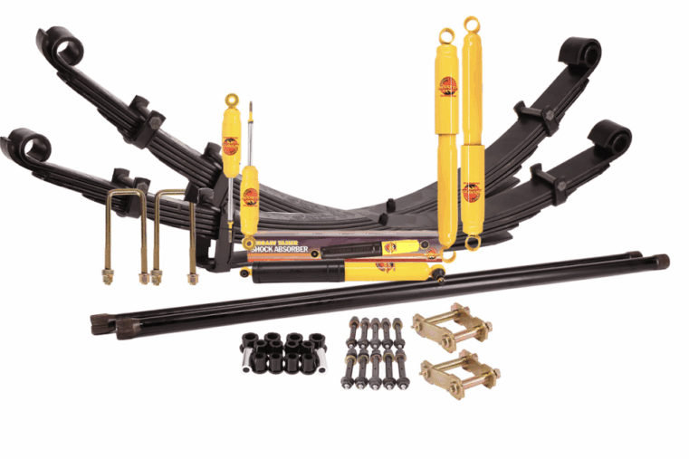 Terrain Tamer suspension Hilux Suspension à lames parabolique + 50 mm et + 400 kg