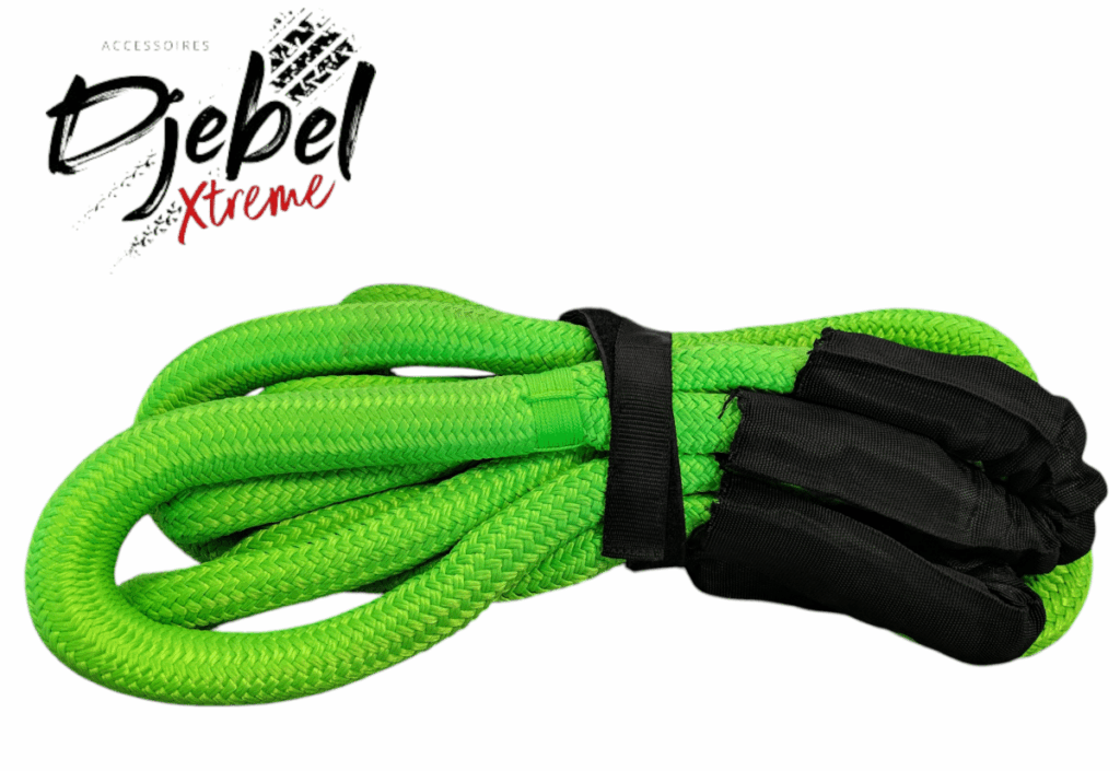 Sangle Kinetic Djebel Xtreme Sangle 6M 11Tonnes, diamètre 22mm verte