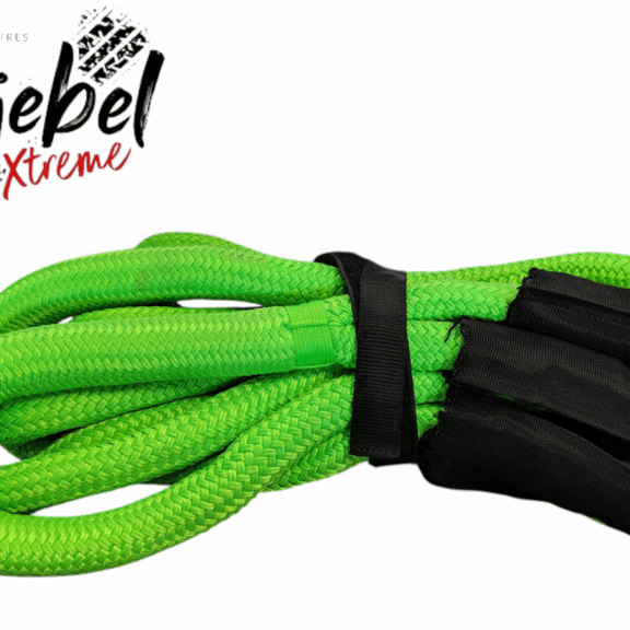 Sangle Kinetic Djebel Xtreme Sangle 6M 11Tonnes, diamètre 22mm verte