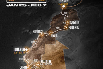 Africa Eco Race 2026 Le parcours