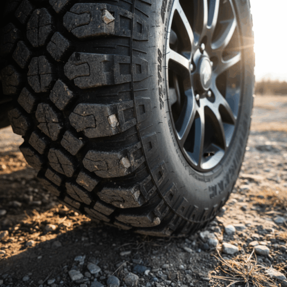 différence entre pneus AT MT RT pour 4x4