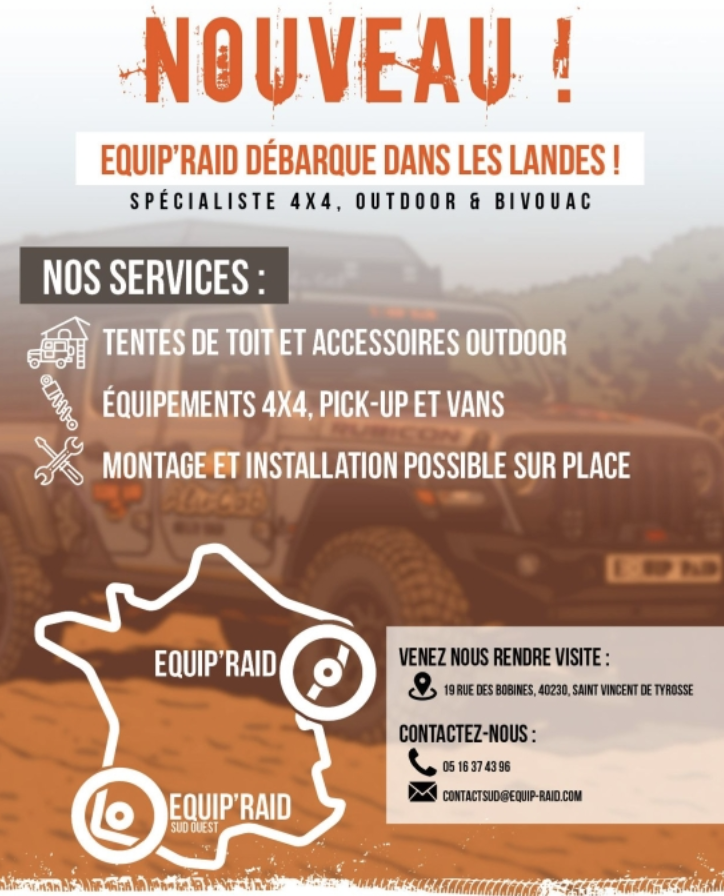 Nouveau Equip’Raid Sud-Ouest 