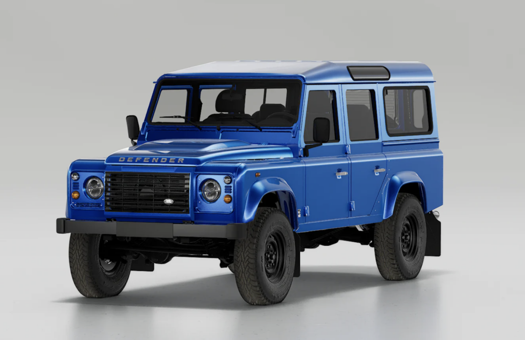 Land Rover Classic propose la possibilité de configurer un Defender Classic Works V8 façon Octa. 