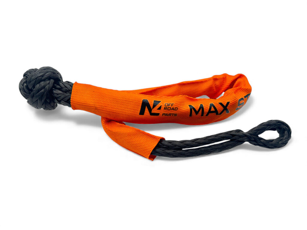 Accessoires treuillage N4 Offroad
Arrêts de cordes synthétiques et Manille textile « fusible » N4 Offroad 
