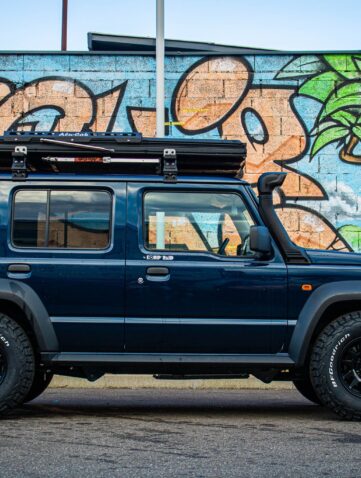 Jimny 5 portes chez Equip’Raid