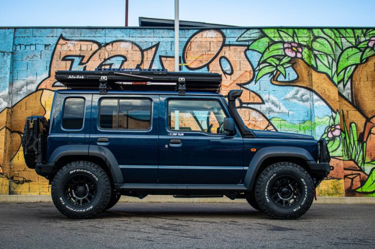 Jimny 5 portes chez Equip’Raid