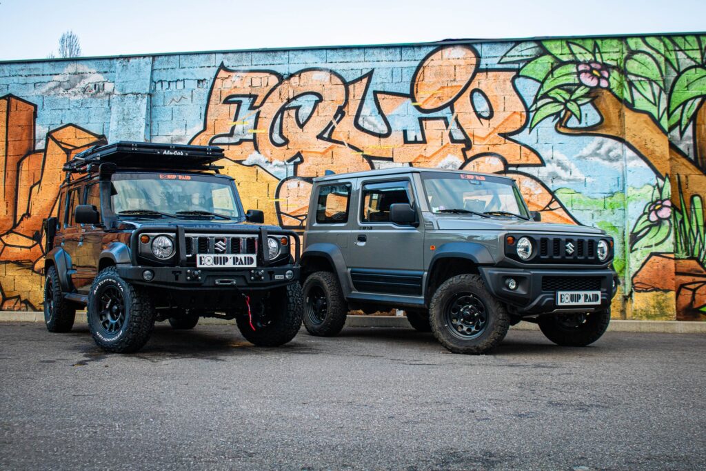 Jimny 5 portes chez Equip’Raid