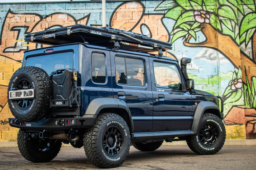Jimny 5 portes chez Equip’Raid