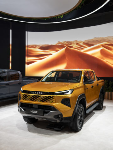 Nouveaux Hilux à Bruxelles Le nouveau Hilux au Salon de l'automobile de Bruxelles 2026