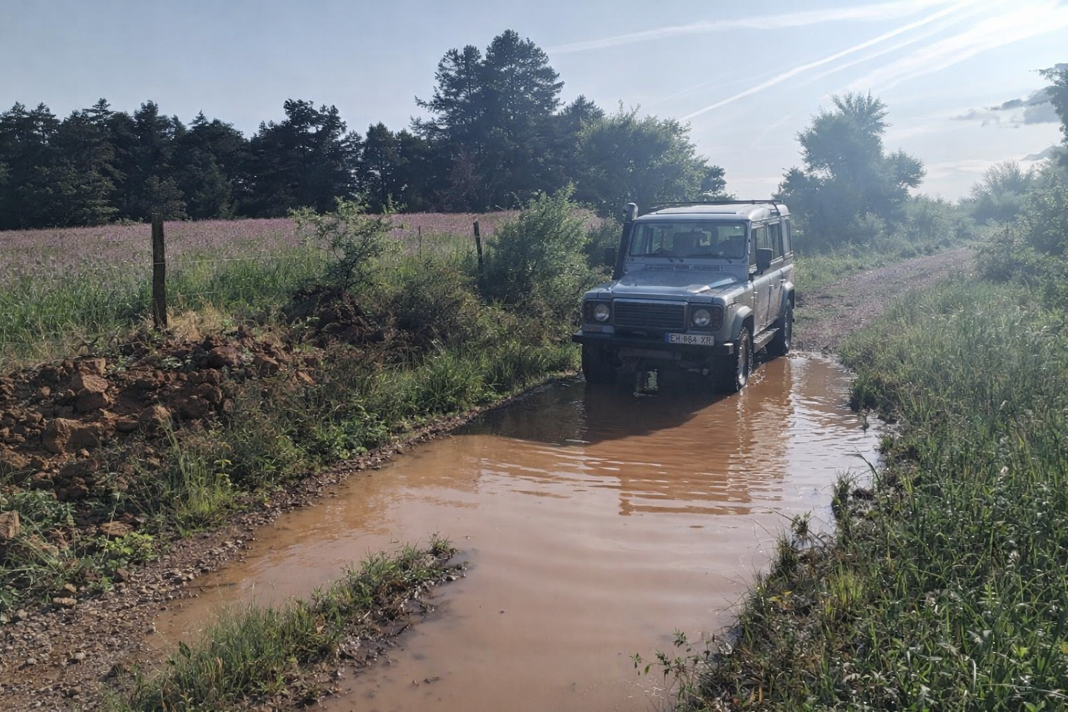 Ronde des Bergers, 4x4 en action 