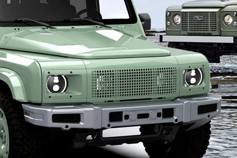 Le Grenadier joue les Defender L’héritage Defender jusque dans le look...à fond !