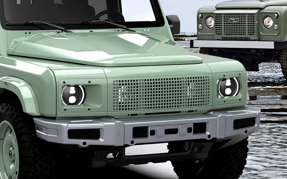 Le Grenadier joue les Defender L’héritage Defender jusque dans le look...à fond !