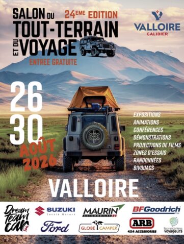 Valloire 2026 salon 4x4 24e édition au mois d’août