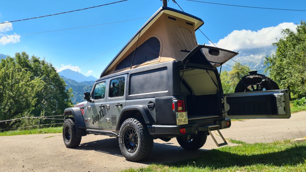 Jeep Camp System News
Extention pour Jeep Wrangler JLU