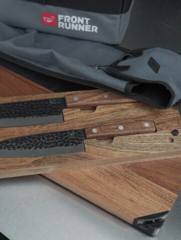 Fines lames Front Runner Kit de couteaux pratique chez Front Runner