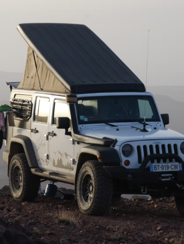 Jeep Camp System nouveauté Kit d’extension amovible pour Jeep Wrangler