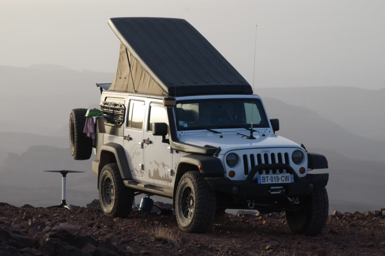 Jeep Camp System nouveauté Kit d’extension amovible pour Jeep Wrangler