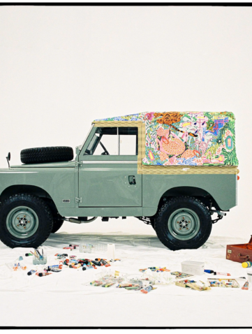 Land Rover Œuvre d’art ?