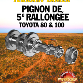 Terrain Tamer Pignon 5e Toy Terrain Tamer lance son pignon de 5ᵉ vitesse rallongée pour Toyota Série 80 & Série 100