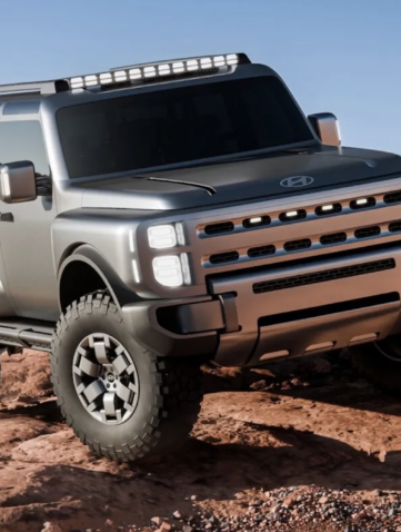 Hyundai dévoile Boulder Concept Un futur Utilitaire Hyundai dont on peut rêver...