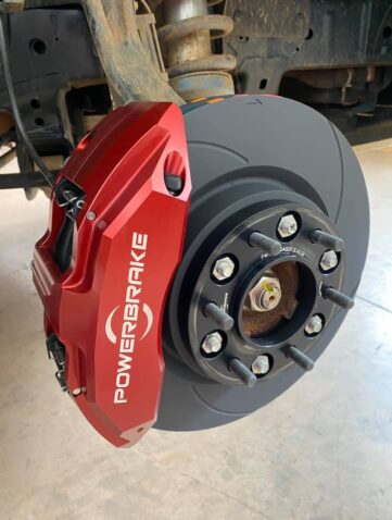PowerBrake freinage renforcé Ranger Power Brake agrandie sa gamme de kits renforcés pour le Ford Ranger