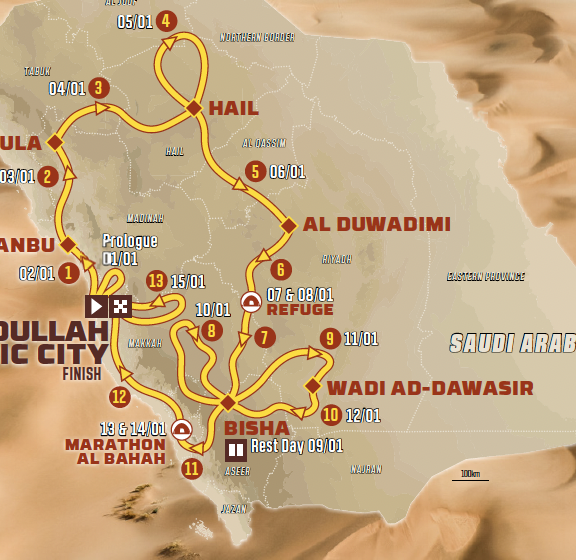 Dakar Rallye 2027 parcours Les candidatures d’inscription pour le Dakar 2027 sont ouvertes