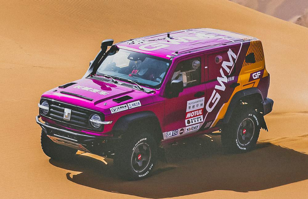 Great Wall Dakar 2027 Great Wall Motor s’entraine en vue du Dakar 2027