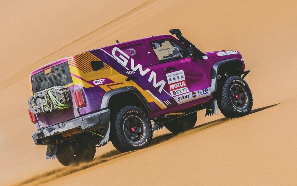 Great Wall Dakar 2027
Great Wall Motor s’entraine en vue du Dakar 2027