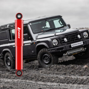 Koni Amortisseurs direction Grenadier Koni répond à la demande client concernant la direction du 4x4 Grenadier d’Ineos.