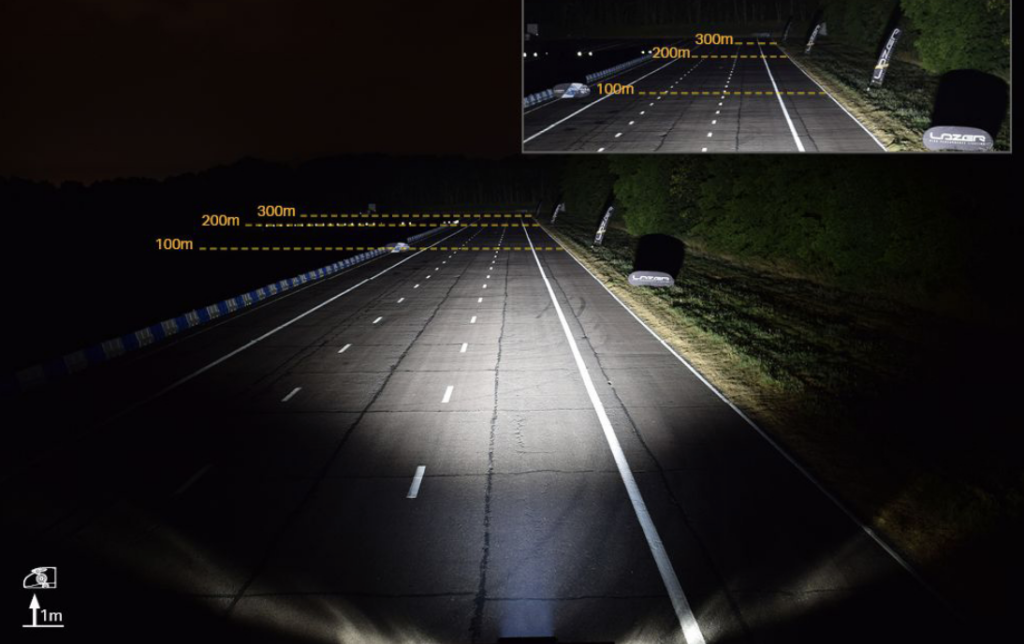 Lazer chez Outback Import
Les phares Leds Lazer intégrés à la calandre chez Outback Import

